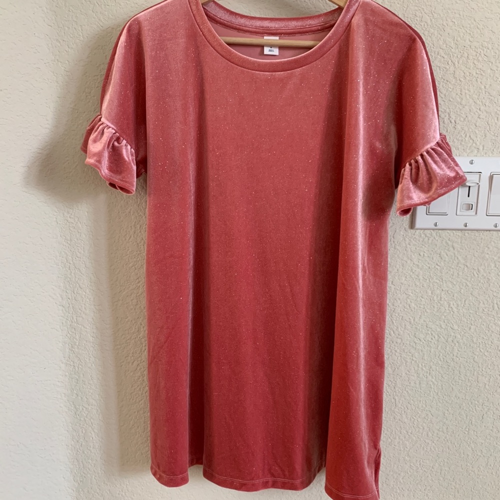 Pink maternity top